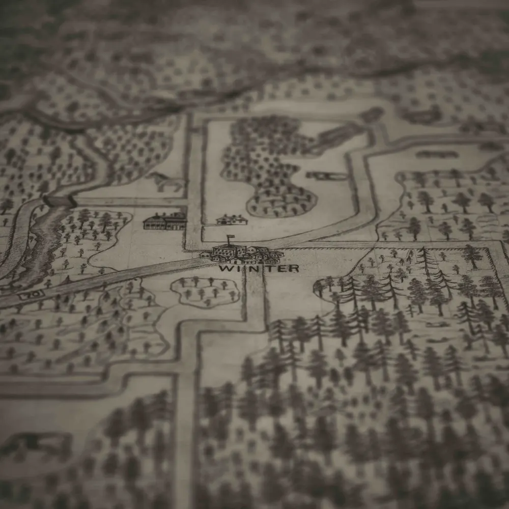 Sawyer Museum — historical map