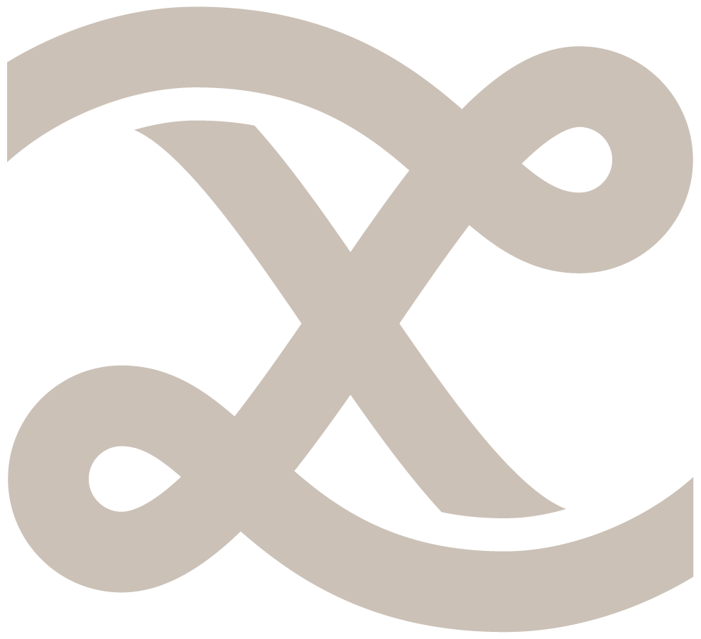Brand icon, stone on bark